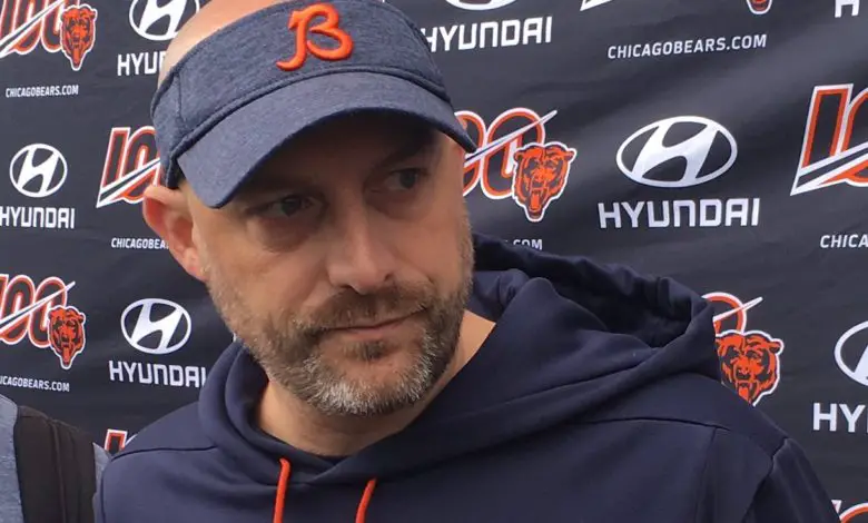 Bears HC Matt Nagy