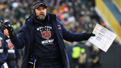 Matt Nagy has been reportedly told he will be dismissed after Sunday's game.