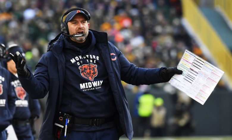 Matt Nagy has been reportedly told he will be dismissed after Sunday's game.