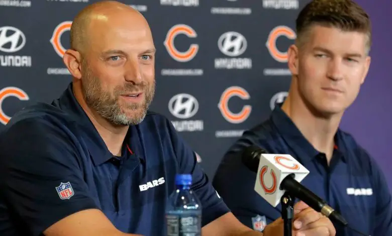 The Bears are expected to fire Matt Nagy after today's game and may completely clean house.