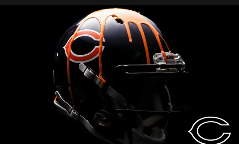 Bears unveil new helmet