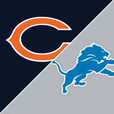 detroit lions and chicago bears